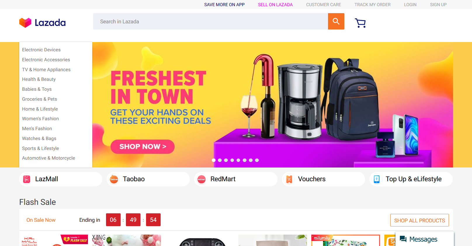 E-commerce Platforms in Southeast Asia - Lazada